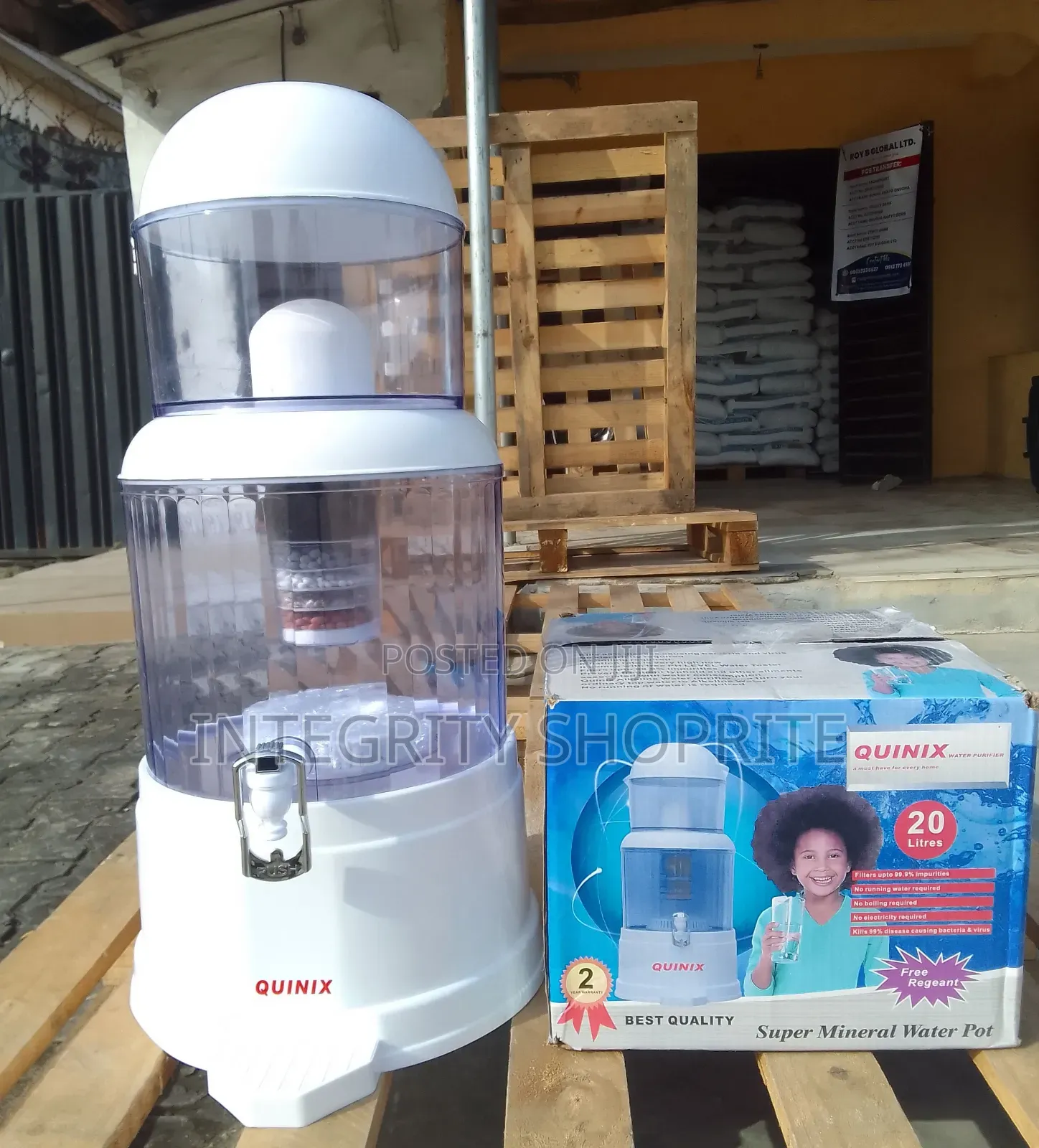 Quinix Water Purifier 20litre