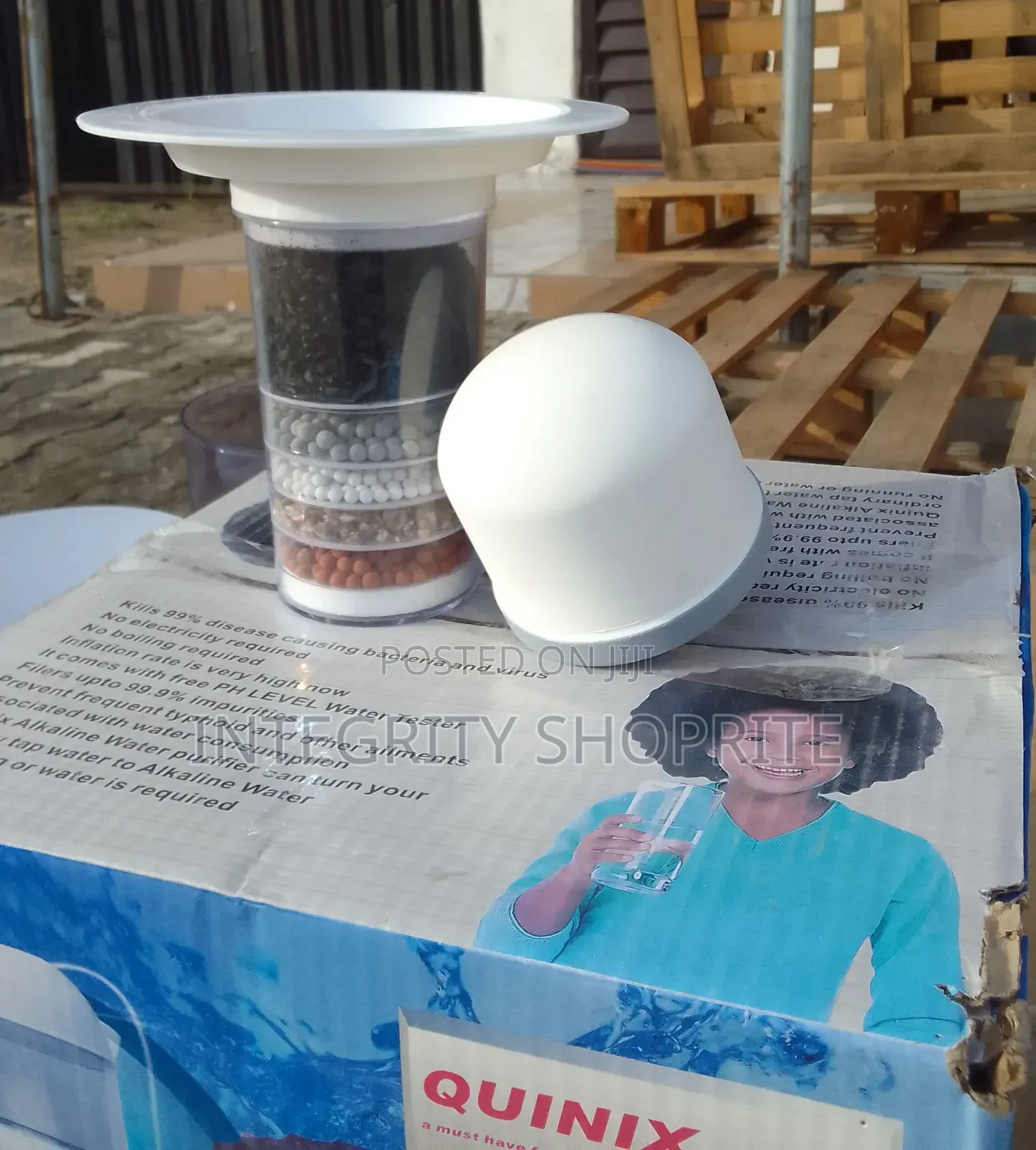 Quinix Ceramic Filter and Activated Carbon