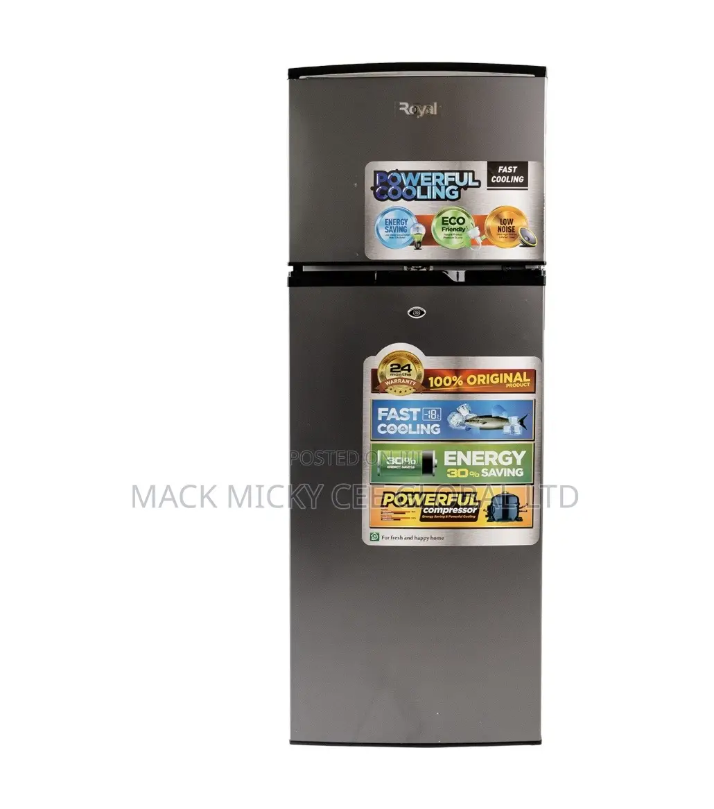 Royal Titan Refrigerator Double Door 155l (Rref155df)