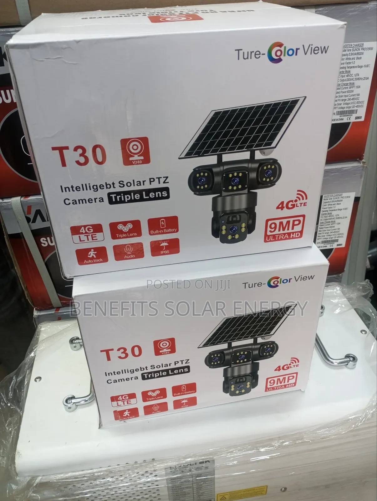 3 Triple Lens Solar Camera