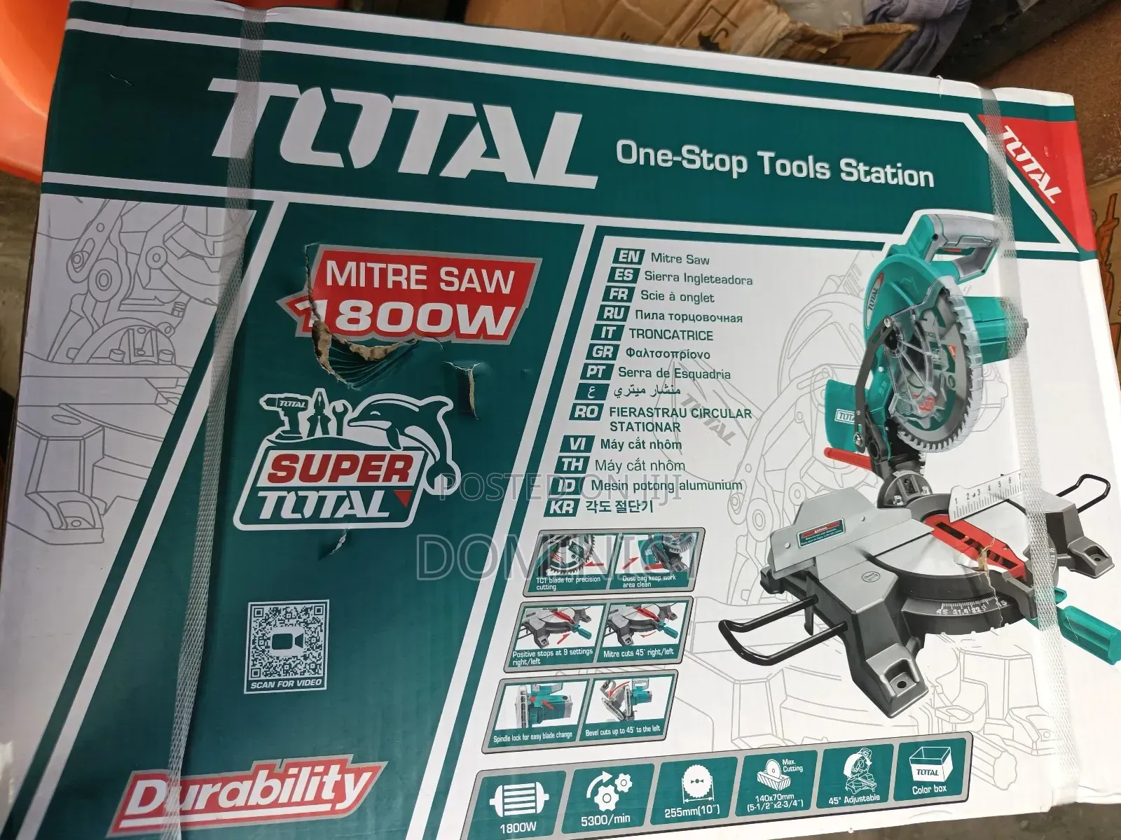 Total Miter Saw 1800watt Heavy Duty