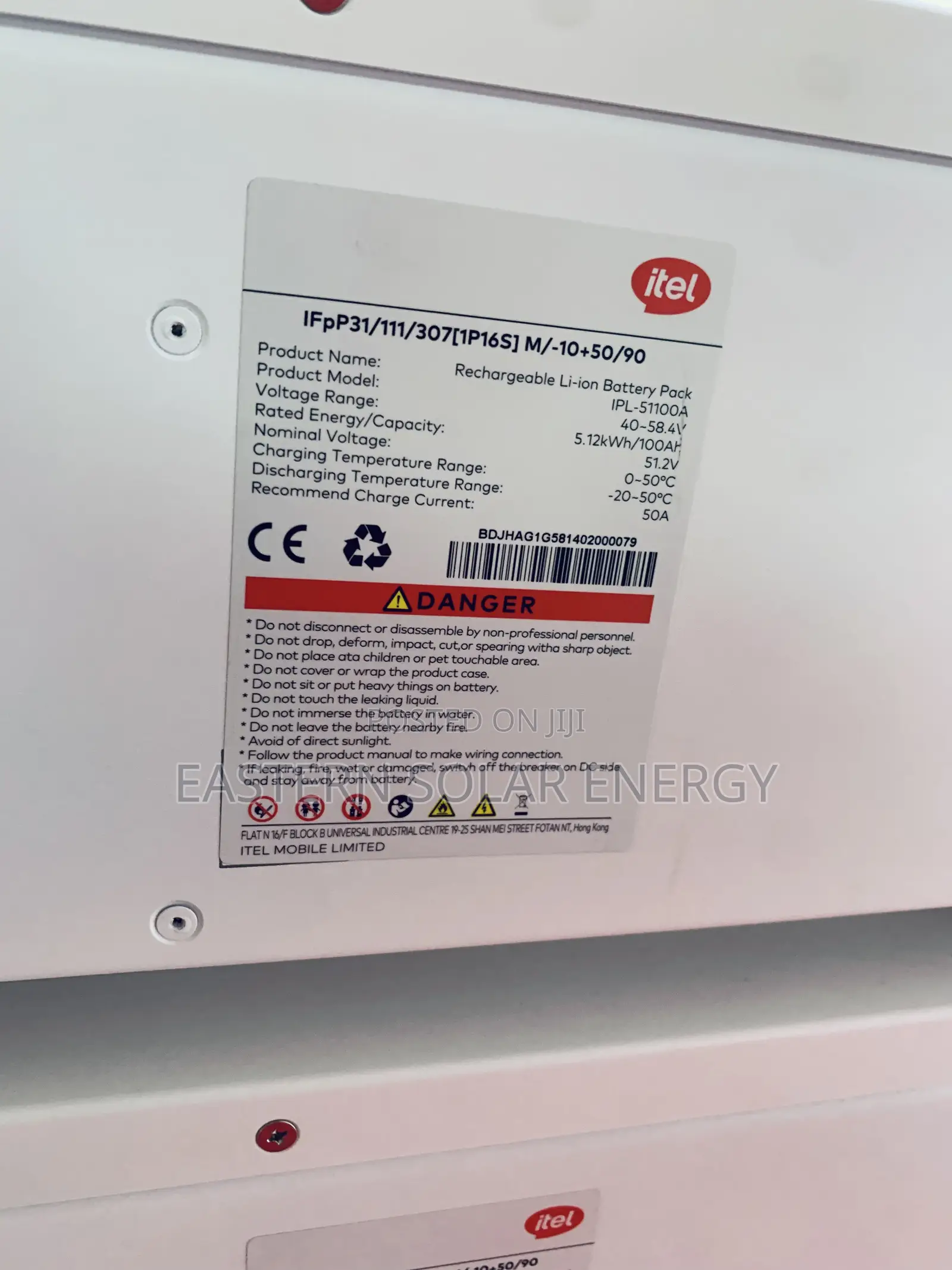 Itel Lithium Batteries