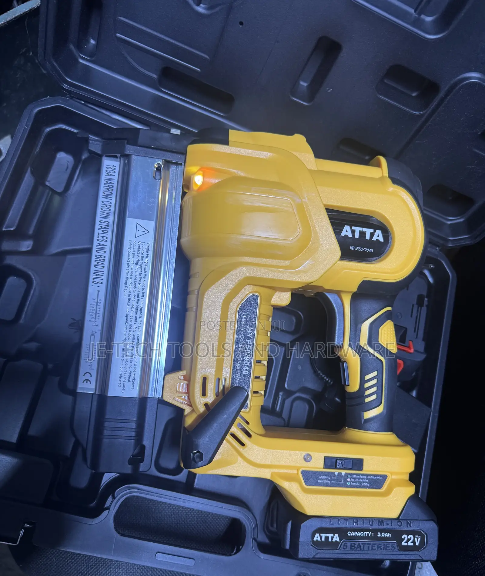 Cordless Nailer Brad Nailer 15-50mm