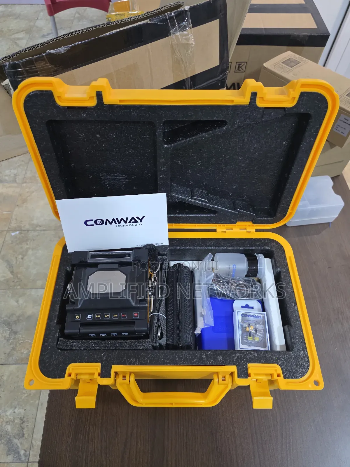 Conway Fiber Optic Fusion Splicer A4
