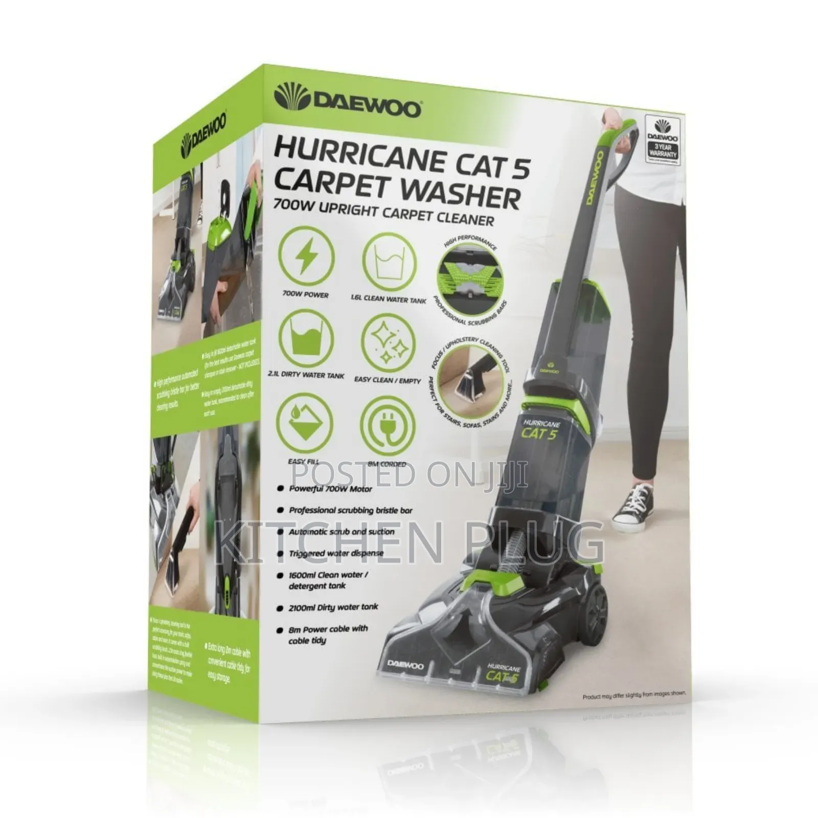 Daewoo Hurricane Cat 5 Carpet Washer