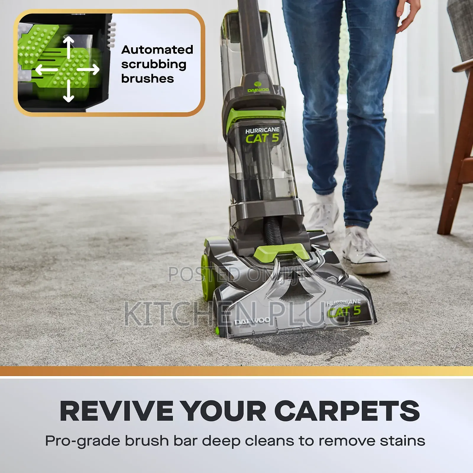 Daewoo Hurricane Cat 5 Carpet Washer
