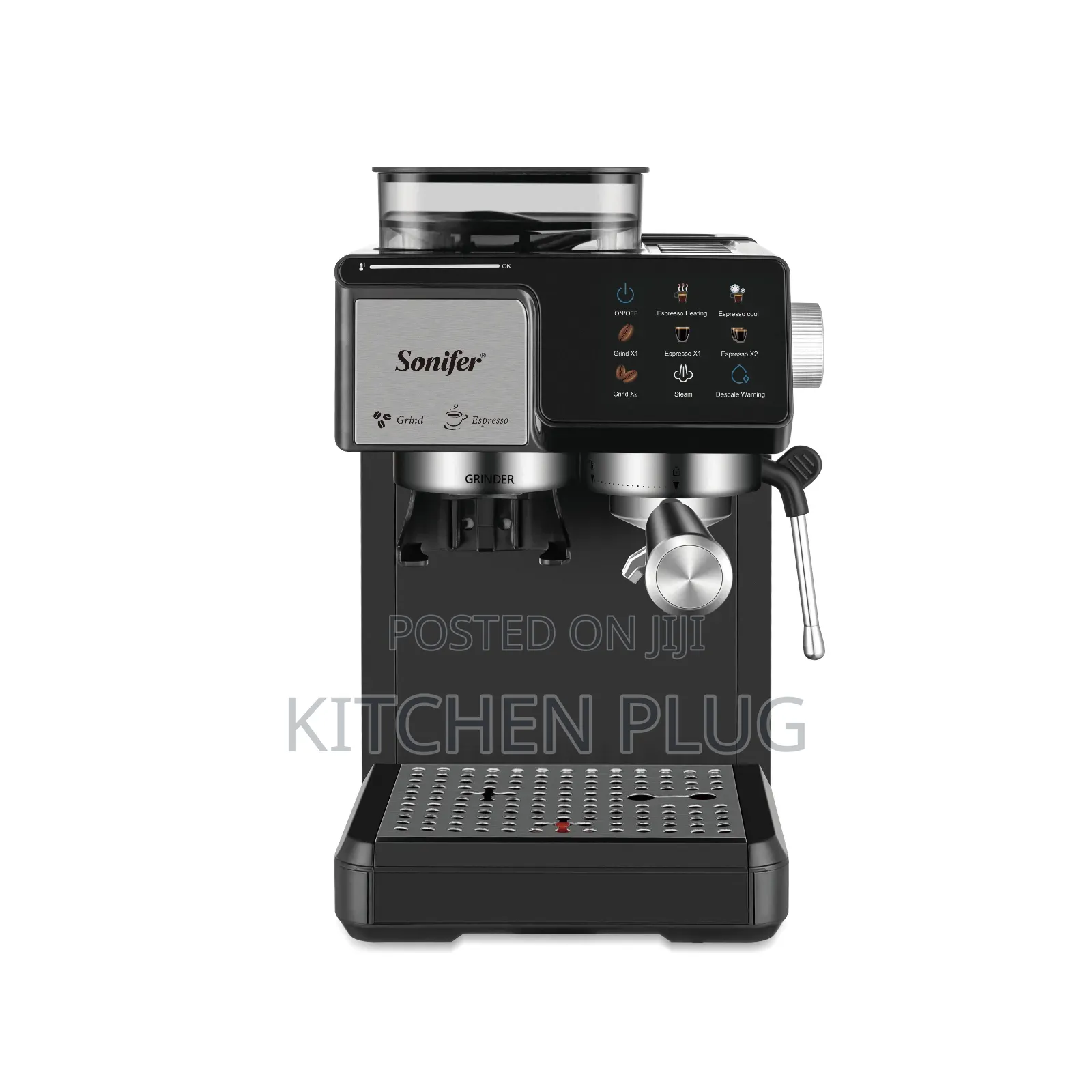 Sonifer Espresso Coffee Maker Machine With Grinder