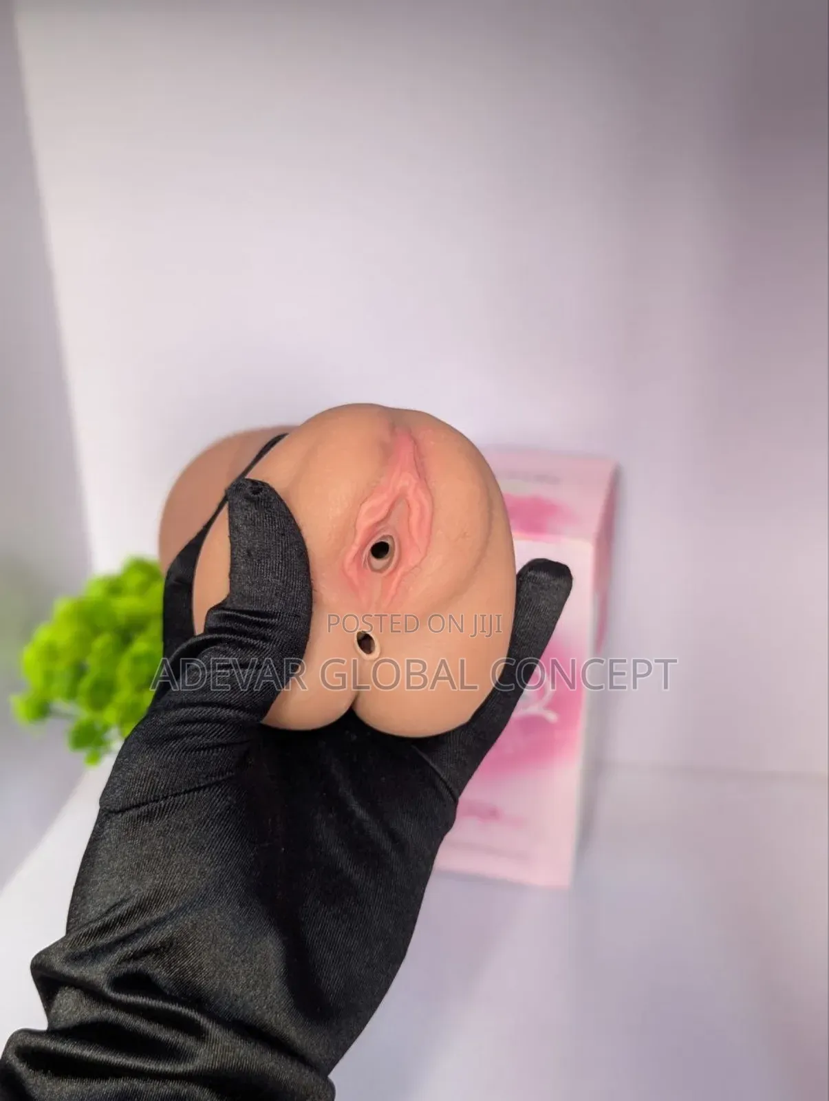 3in1 Deepthroat Realistic Rubber Vagina Sex Toy Masturbator for Men