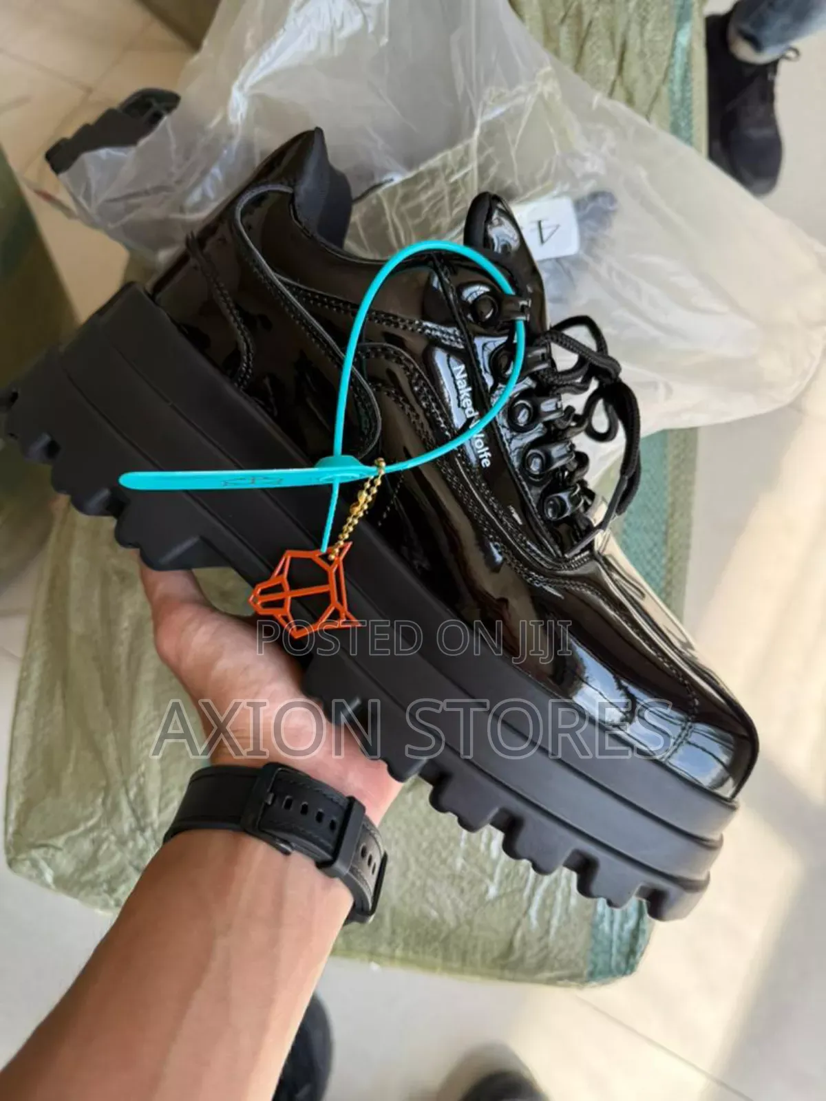 High Quality Naked Wolfe Glossy Sneakers