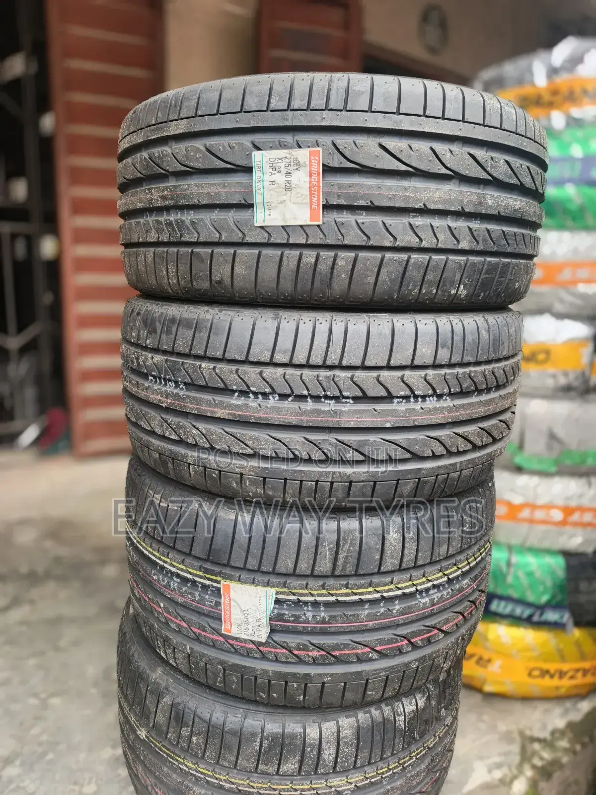 275/40r20 Bridgestone Run Flat and All Kinds Tyres Available