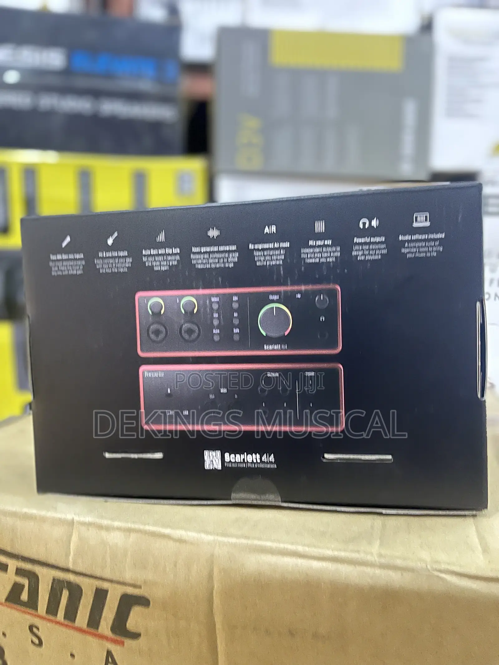 Focusrite Scarlett 4i4 4th Gen Audio Interface Sound Card