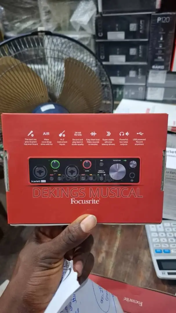Focusrite Scarlett 2i2 3rd Gen Audio Interface Sound Card