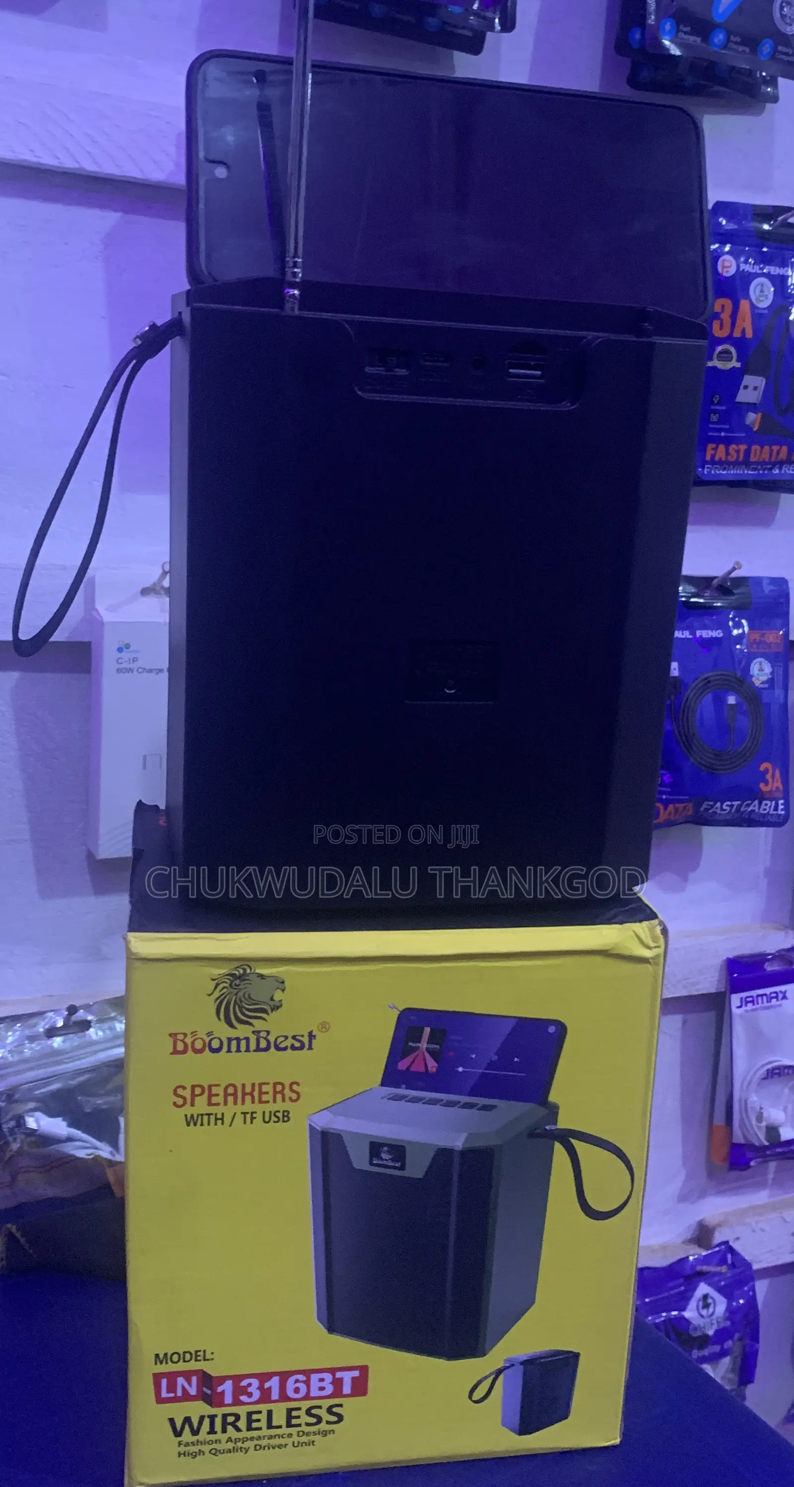 Wireless Boombest Speaker With/Tf Usb