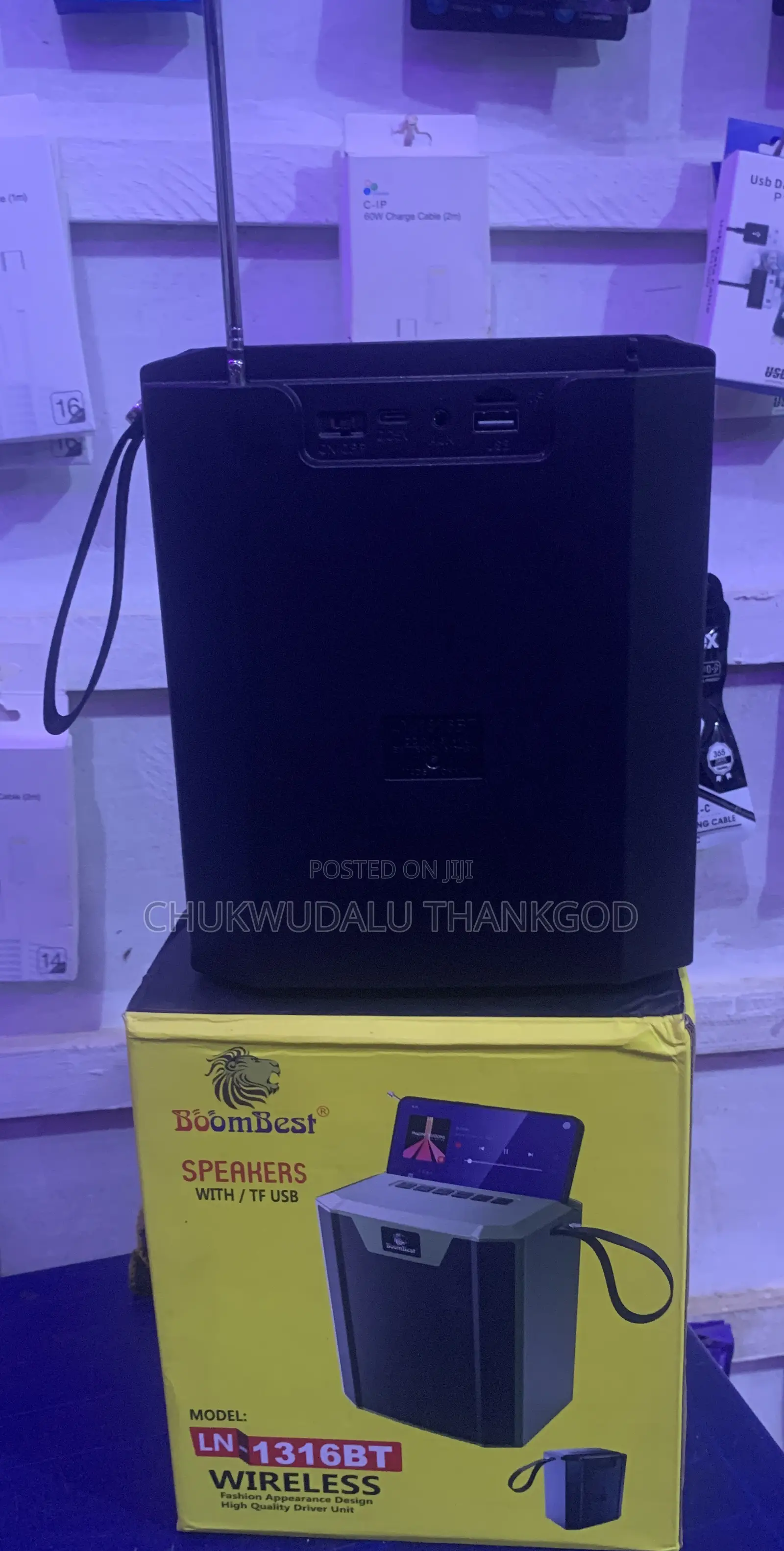 Wireless Boombest Speaker With/Tf Usb