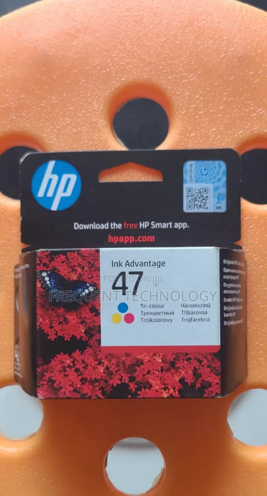 Hp 47 Tri-Color Original Ink Cartridge.