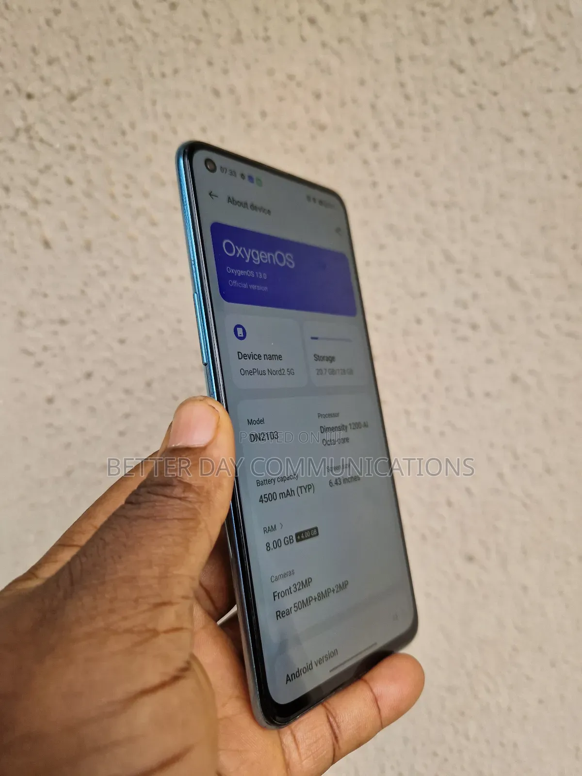 OnePlus Nord 2 5G 128 GB Blue