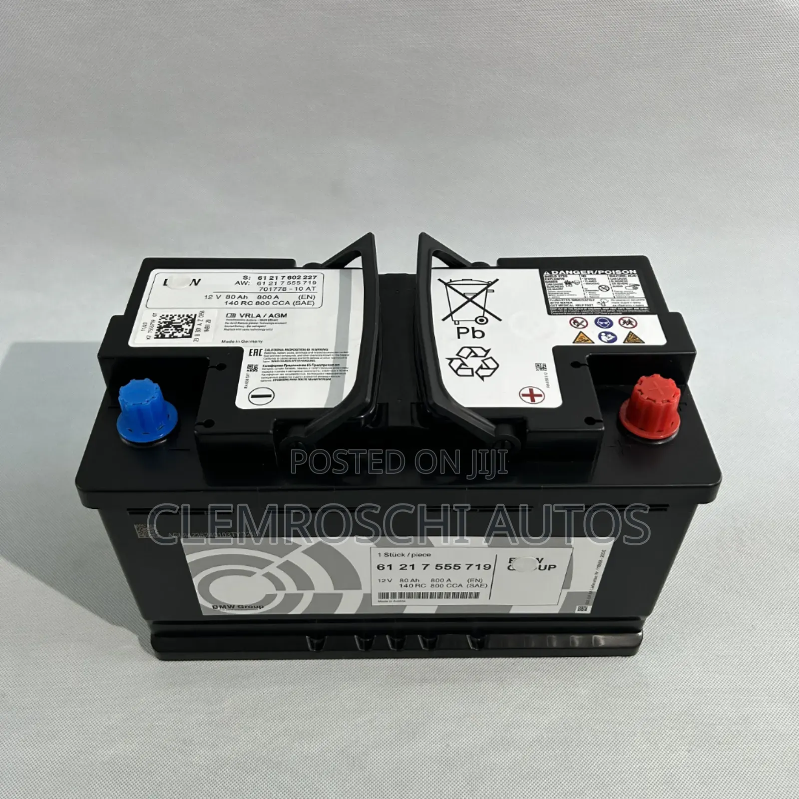 High Quality Certified Brand New Starter Battery BMW M5, X3 2018-2025