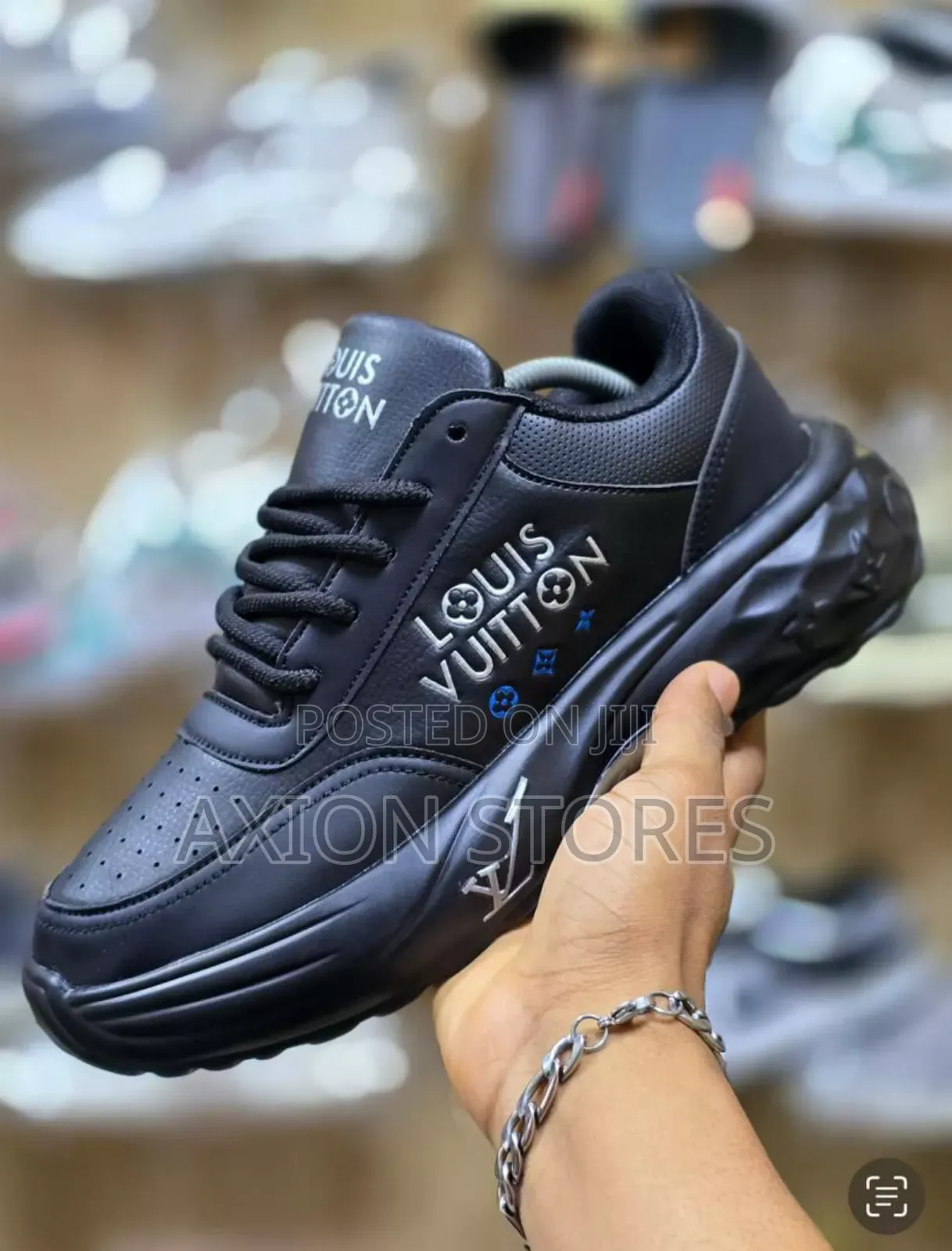 High Sole Louis Vuitton Sneakers