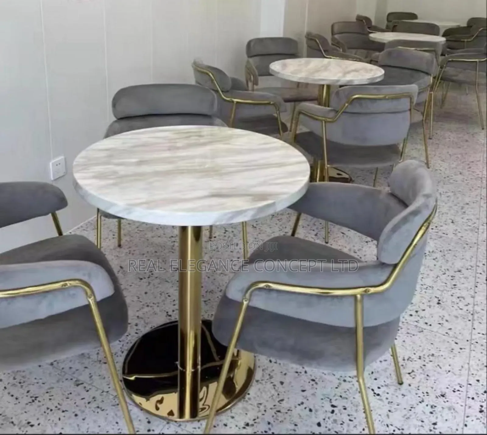 Classic Restaurant Chair and Table Set