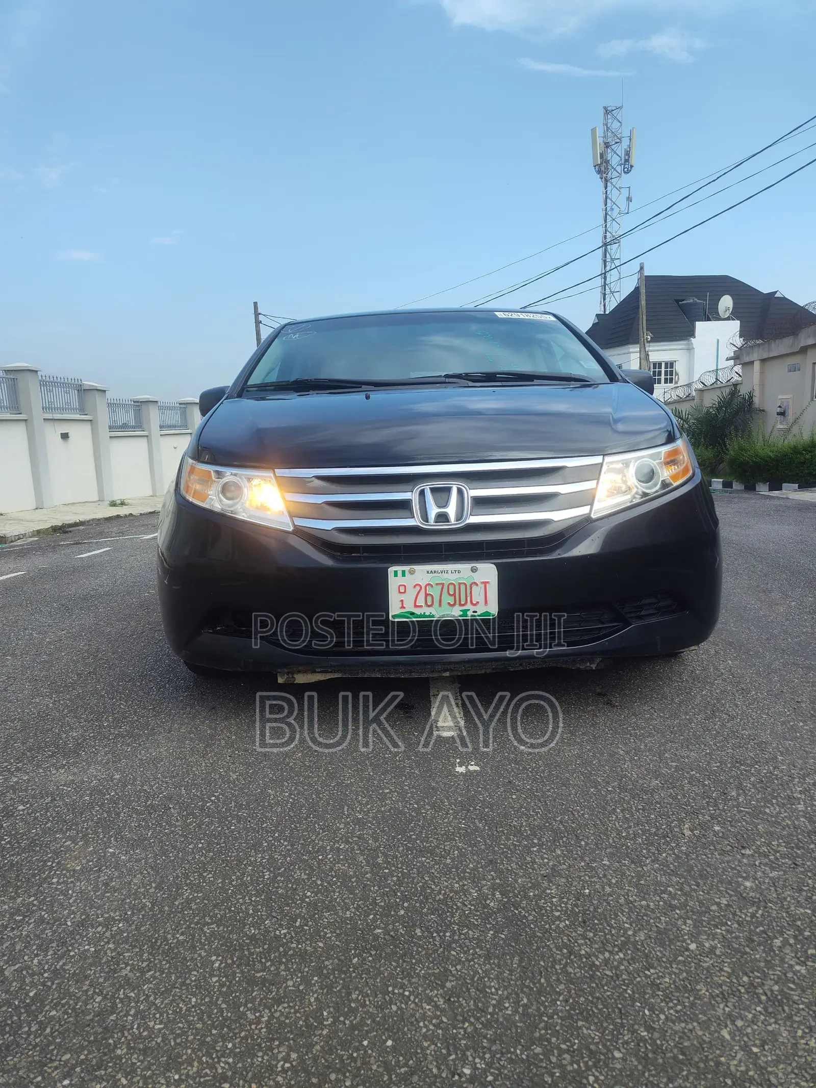 Honda Odyssey 2012 Black