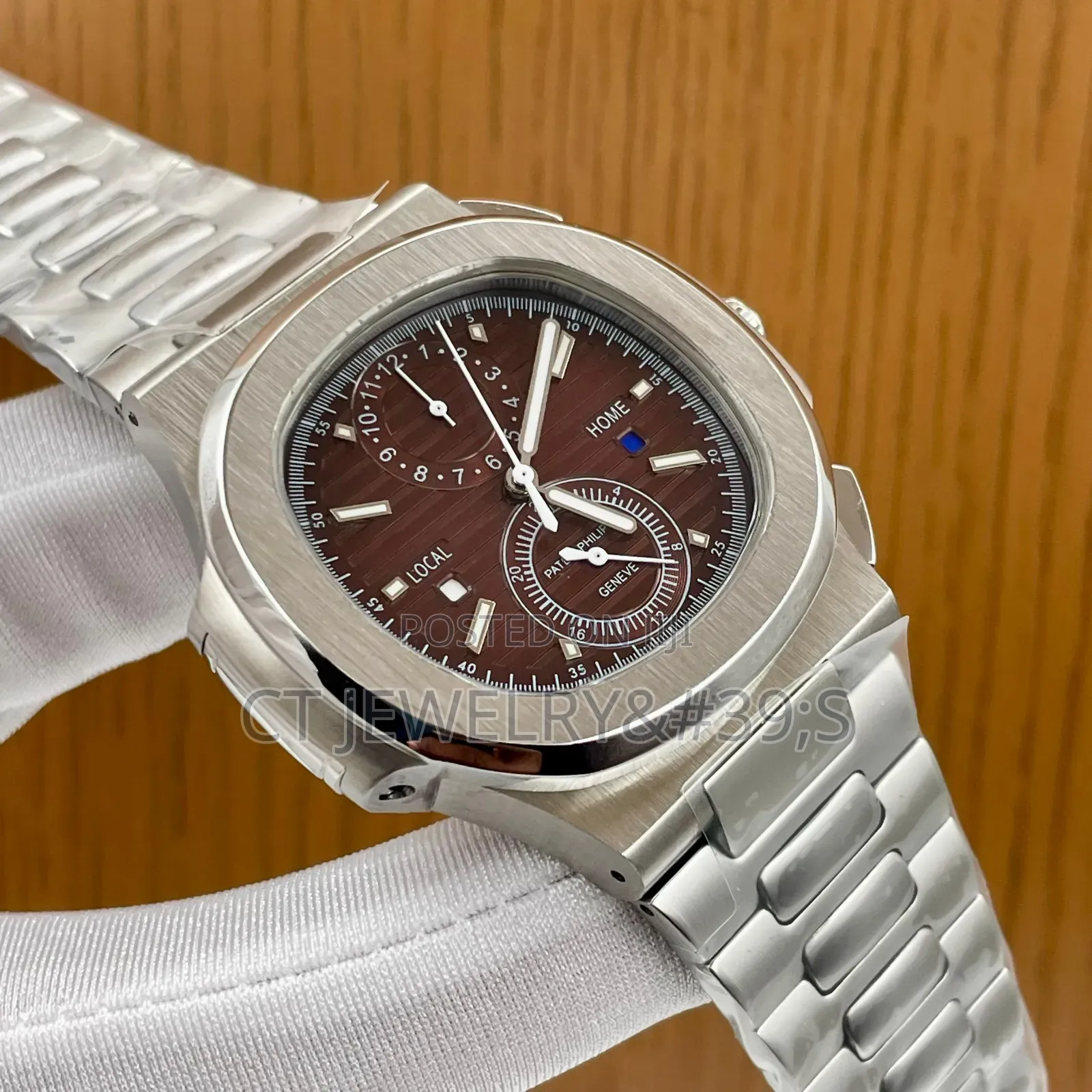 Patek Philippe Chronograph Auto Stainless Steel High Grade