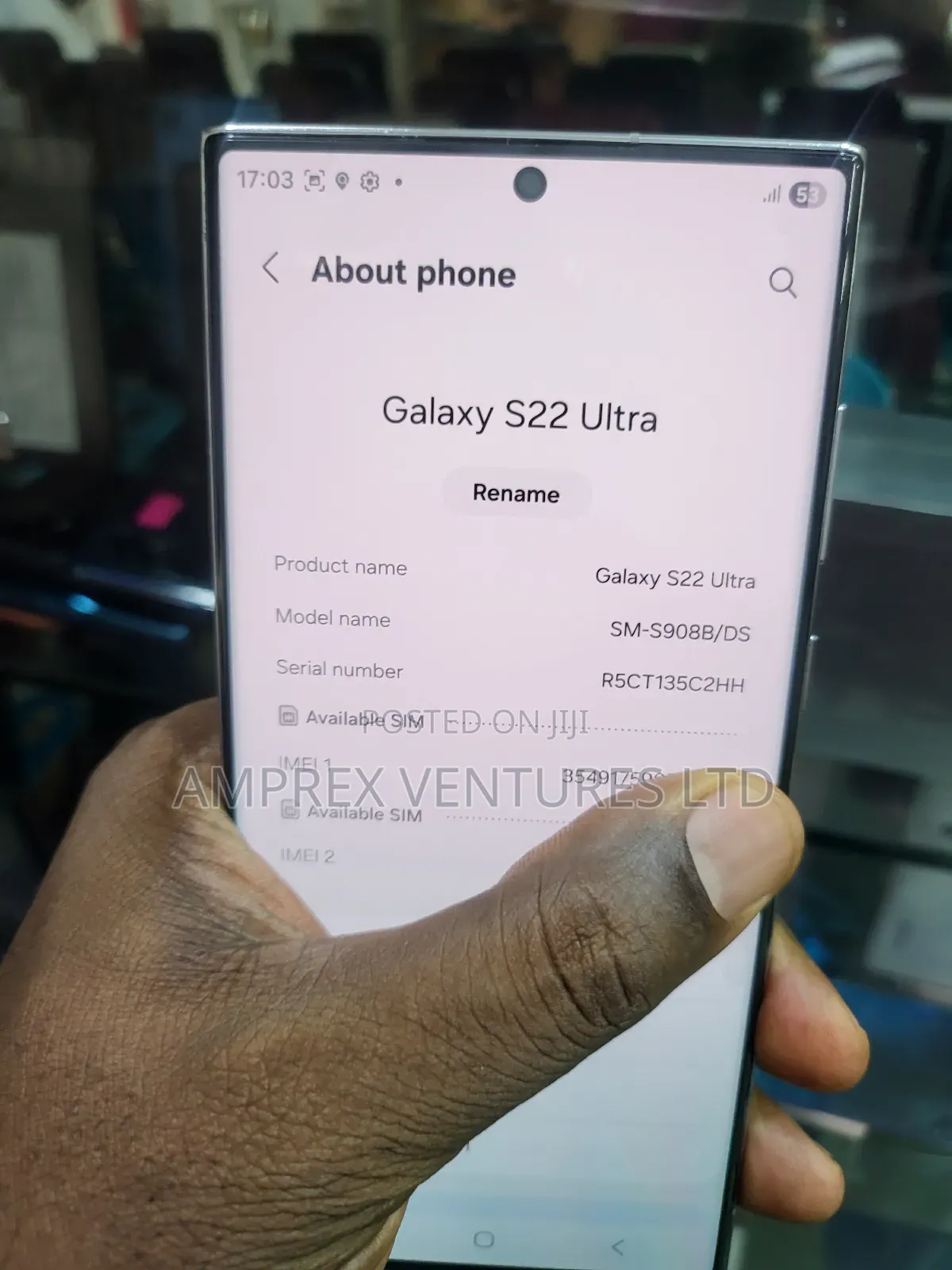 Samsung Galaxy S22 Ultra 512 GB White