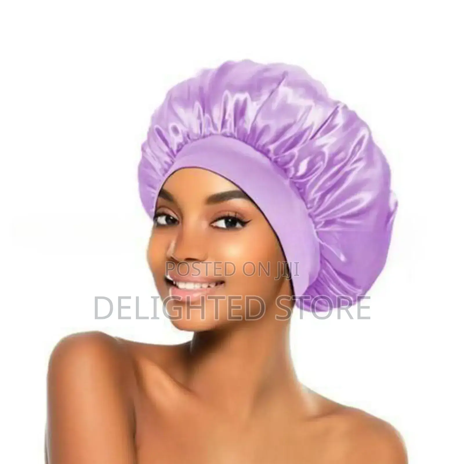 Soft Satin Sleep Cap for Women Hair Care Protection