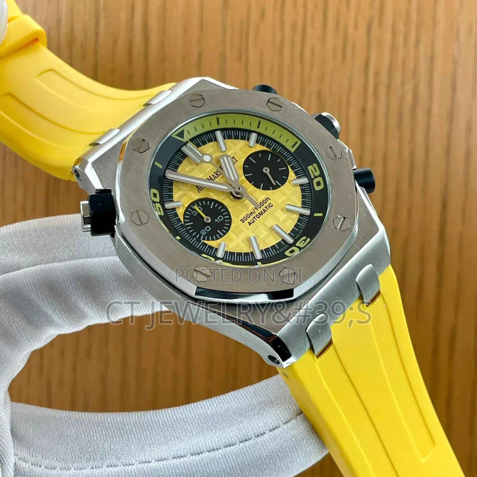 Nice Audemars Piguet Royal Oak Original Rubber Strap For Men's