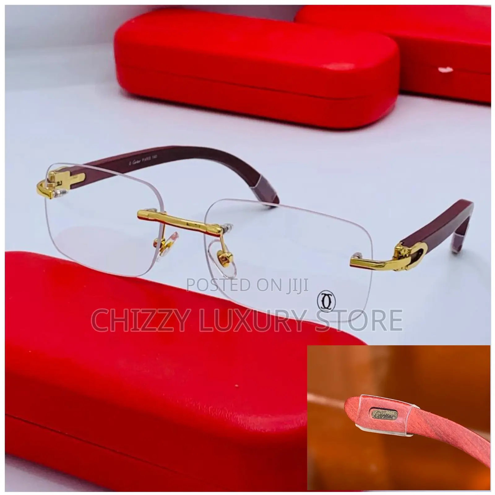 Cartier Quality Luxury Men Sunglasses
