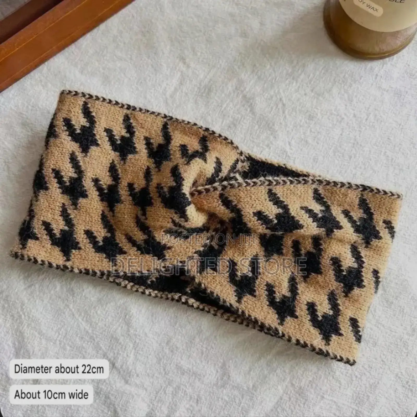 Women Classic Houndstooth -Elegant Hair Band