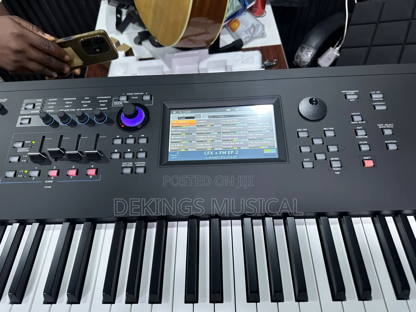 Yamaha Modx8 Plus 88 Keys Synthesizer Keyboard