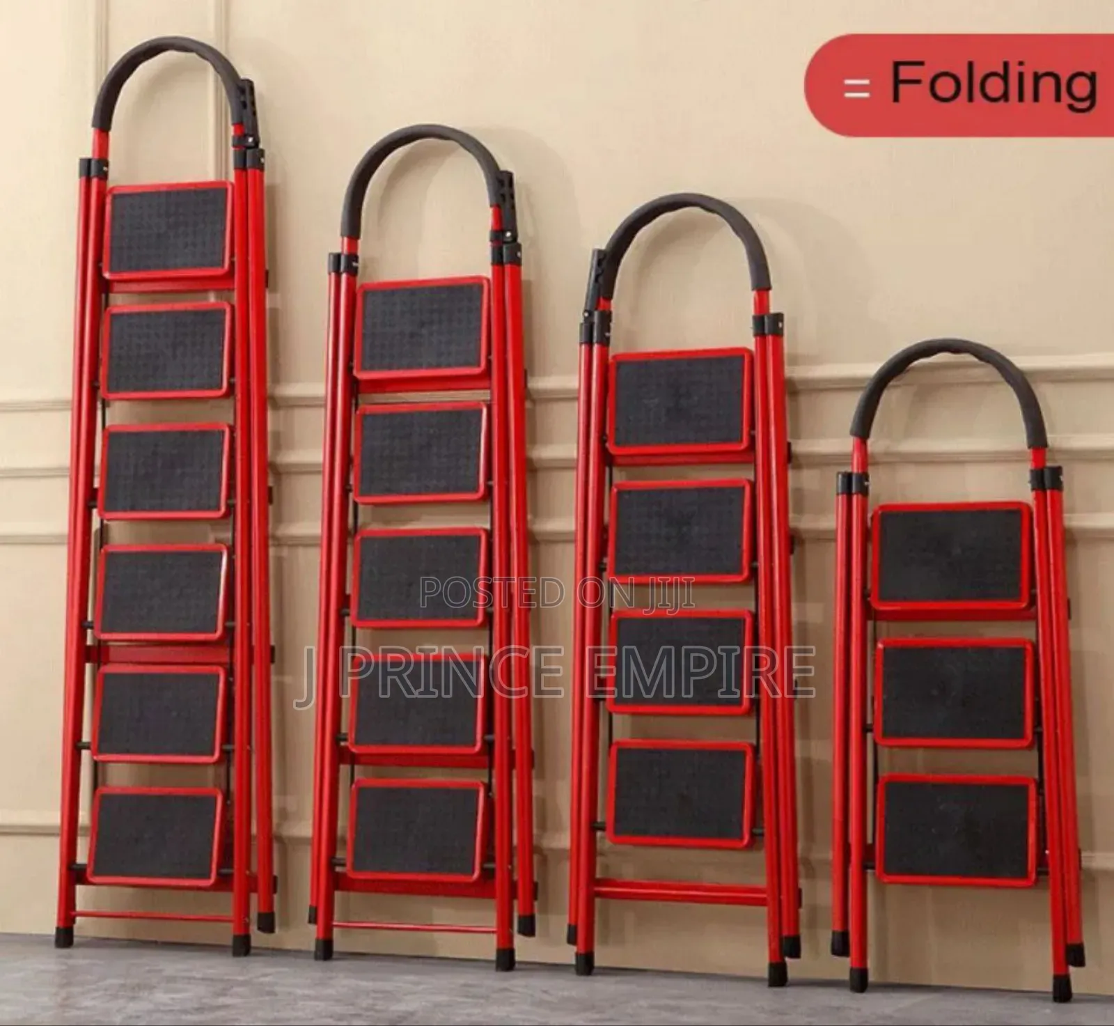 4-steps Multipurpose Homes Office Steel Ladder