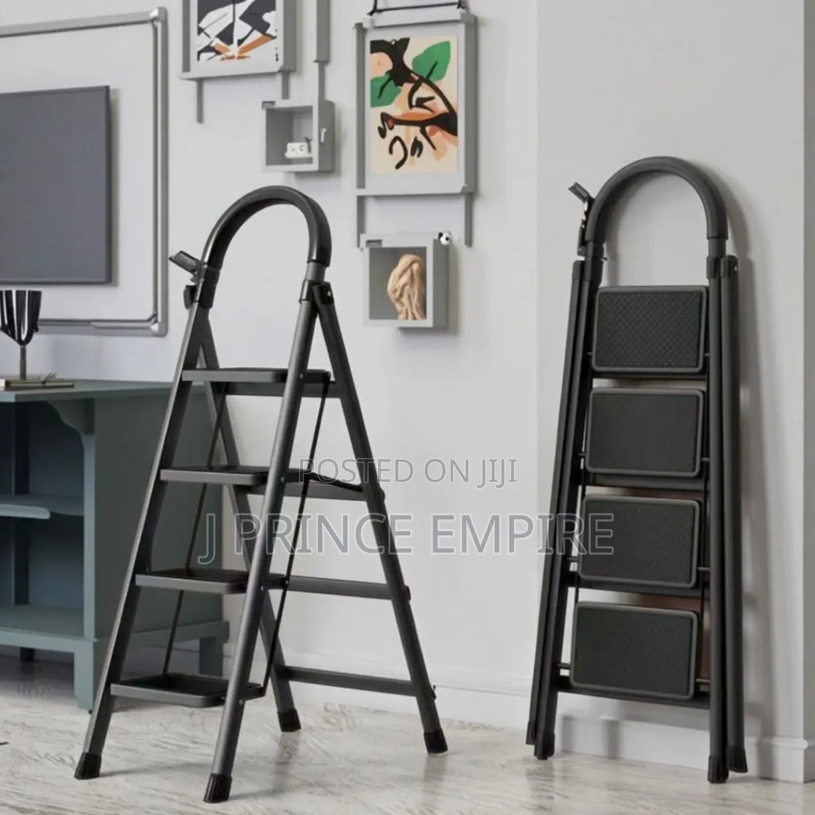 4-steps Multipurpose Homes Office Steel Ladder