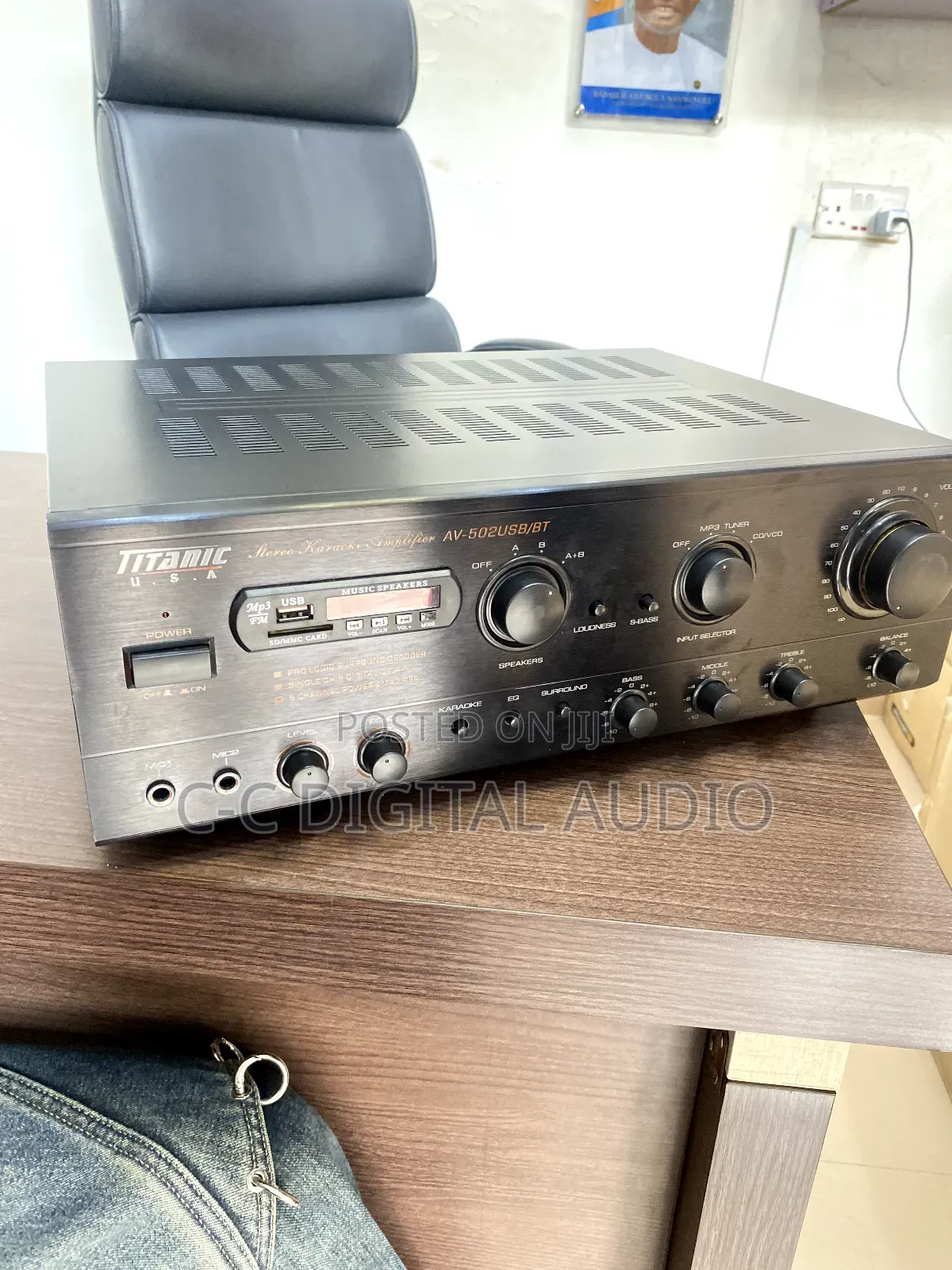 Titanic Usa Karaoke Amplifier for Ceiling Speaker