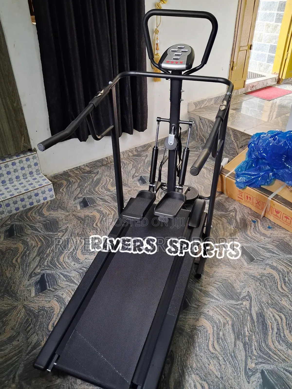 4in1 Manual Treadmill With Stepper, Twister, Pushup Bar