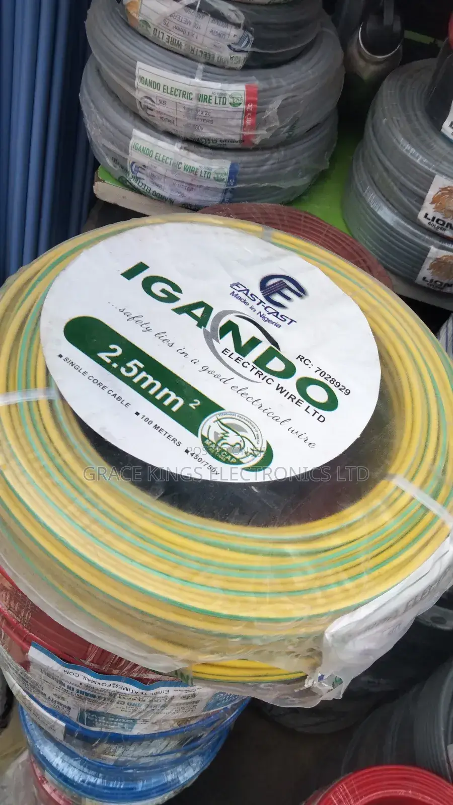 Original Igondu Nigeria Cable 2.5mm