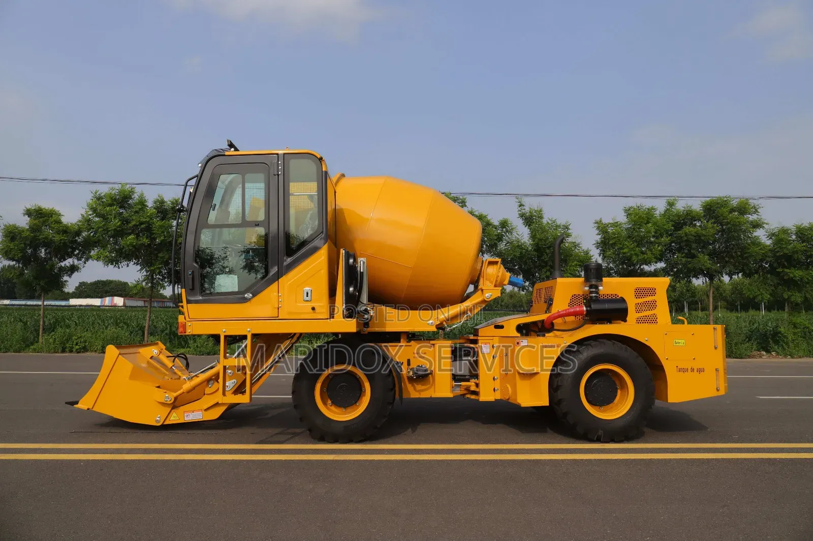 Mobile Concrete Mixer 3 Cubic
