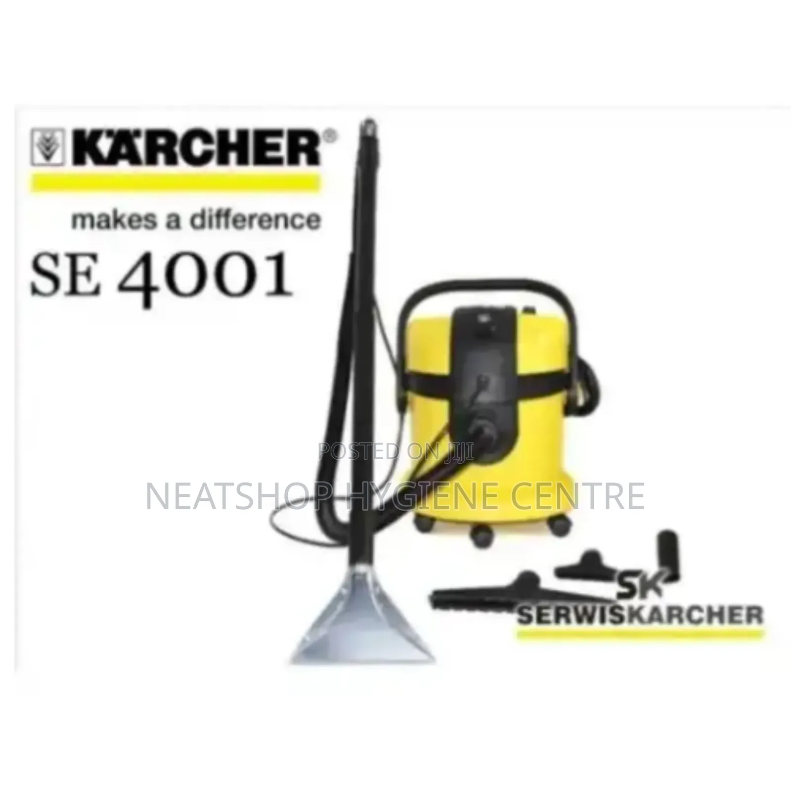 Karcher Se 4001 3-in-1 Hard Floor and Carpet Vacuum Cleaner