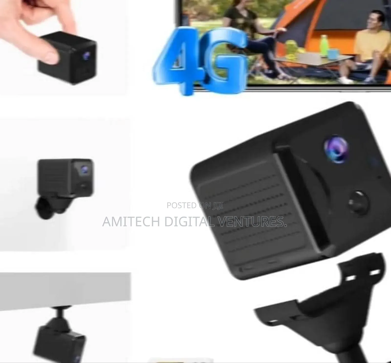 Mini 4g Solar Camera With Panel