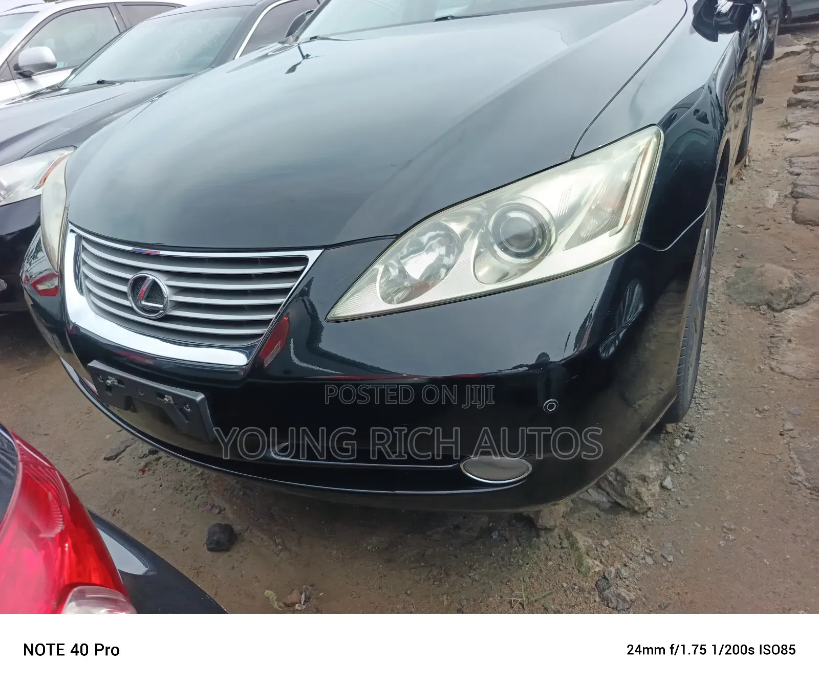 Lexus ES 350 2008 Black