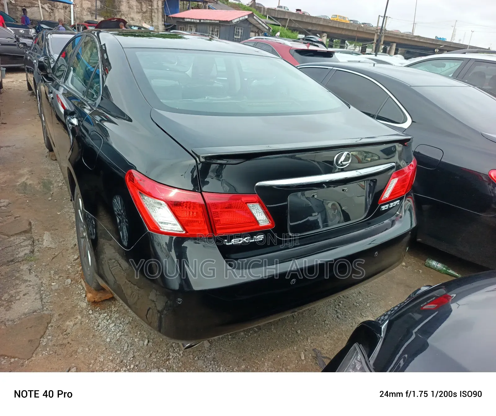 Lexus ES 350 2008 Black