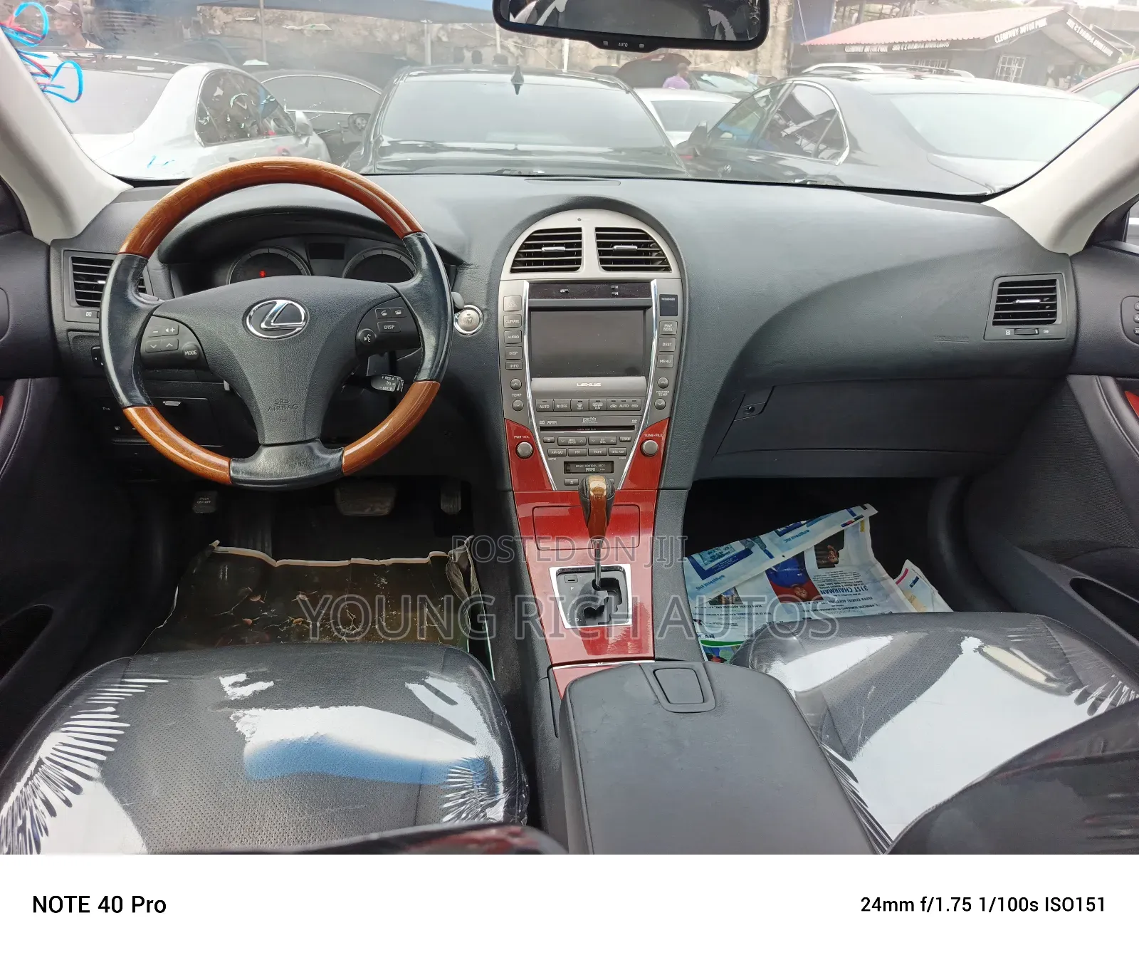 Lexus ES 350 2008 Black