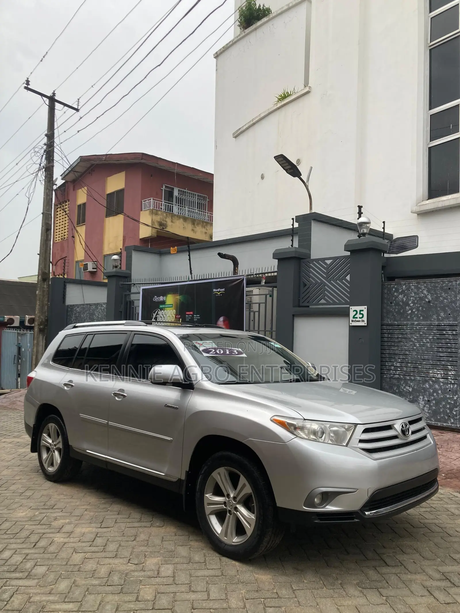 Toyota Highlander Limited 3.5l 4WD 2013 Silver