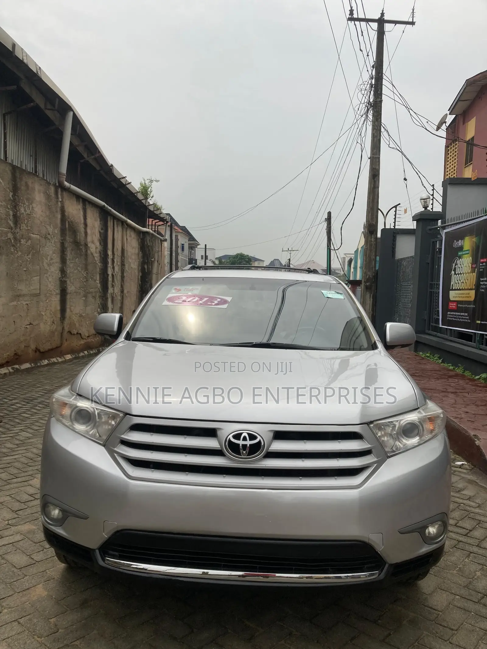 Toyota Highlander Limited 3.5l 4WD 2013 Silver