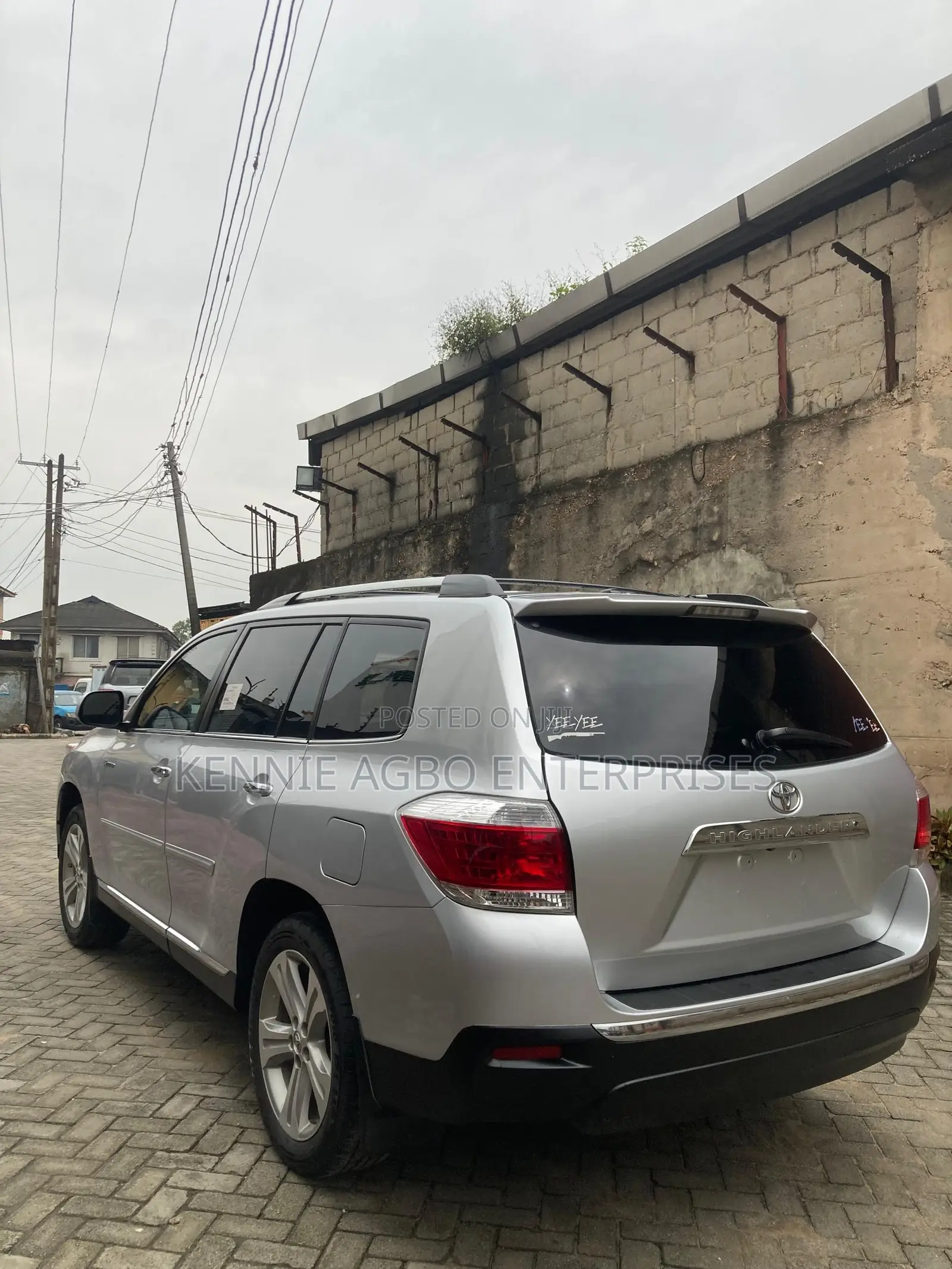 Toyota Highlander Limited 3.5l 4WD 2013 Silver