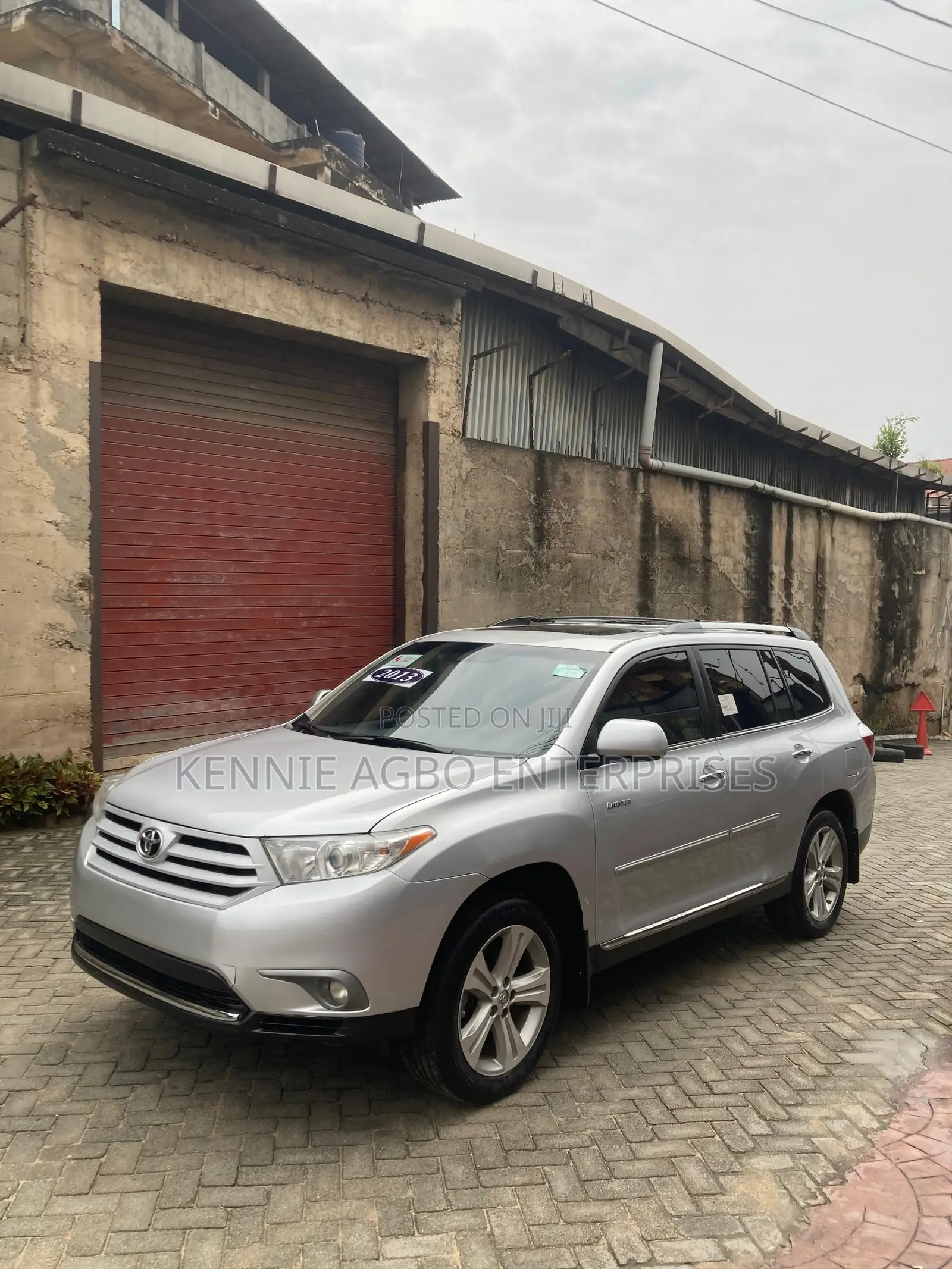 Toyota Highlander Limited 3.5l 4WD 2013 Silver