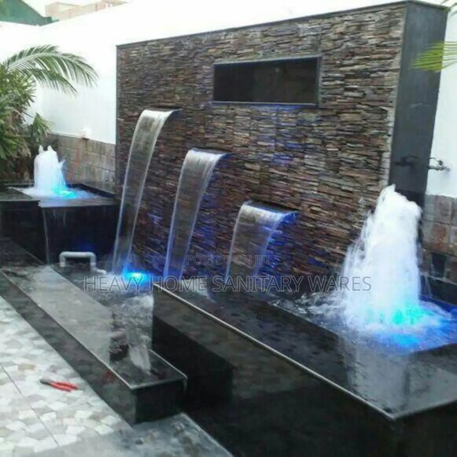 Swimming Pool Waterfall