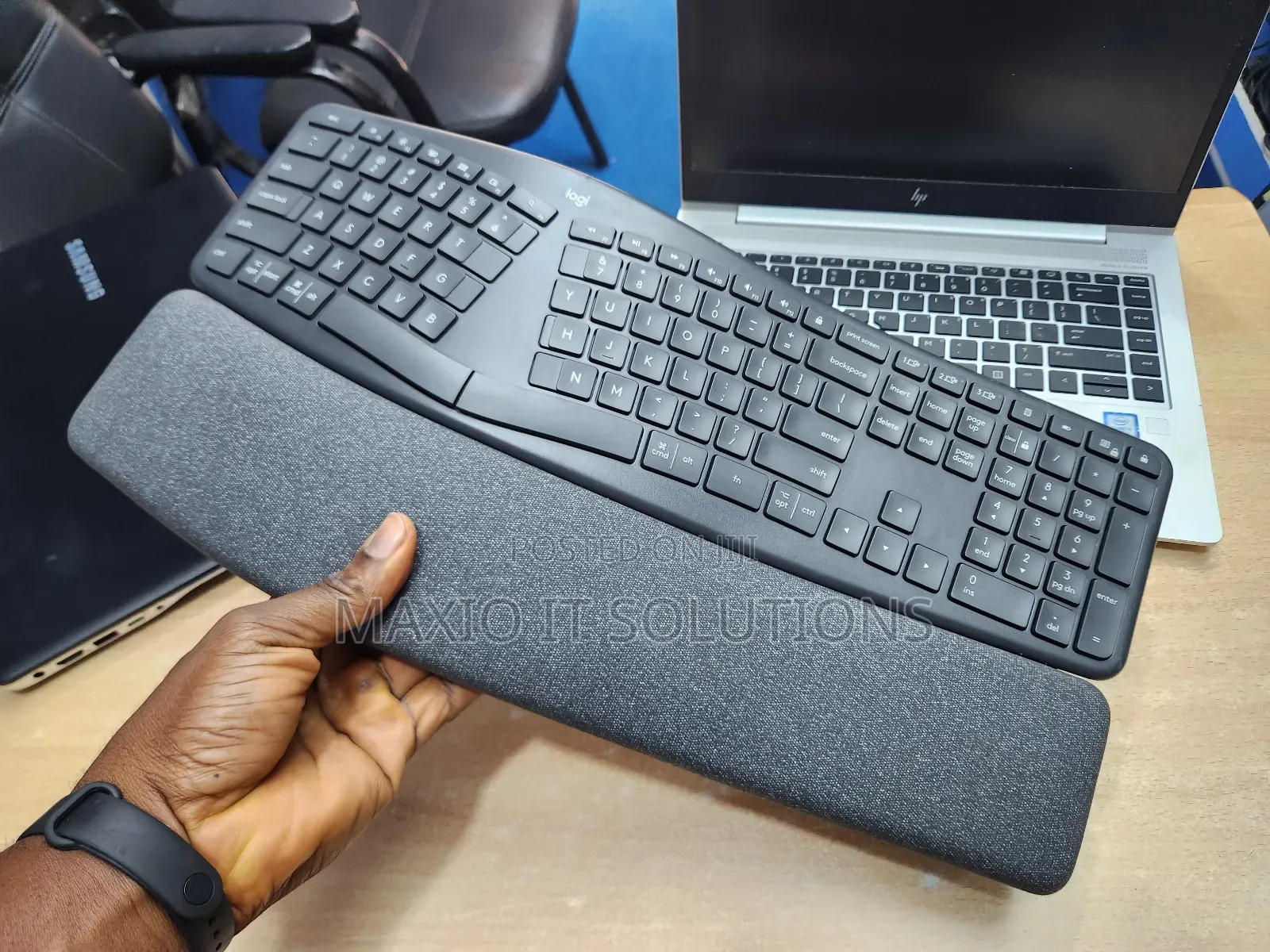 Clean Uk Used Logitech Ergo Wireless Keyboard