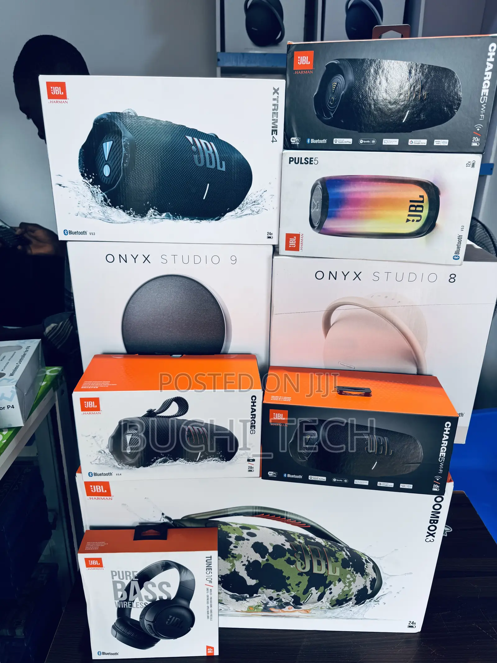 All JBL and Harman Kardon Bluetooth Speakers Available at Supply Rate