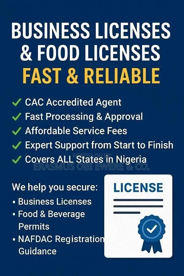 Business Licenses Food Licenses – Fast Reliable!